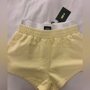 Daily Drills super boxer shorts in lemonade.size M/L